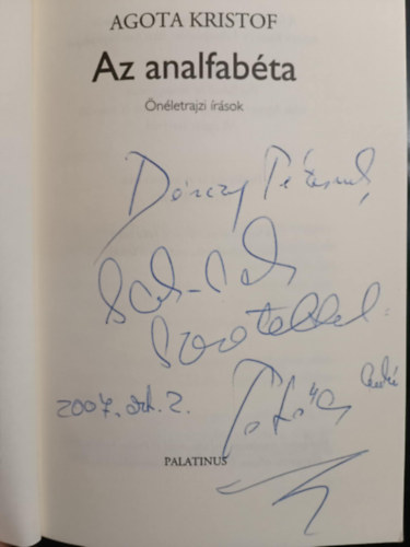 Kristóf Ágota - Az analfabéta