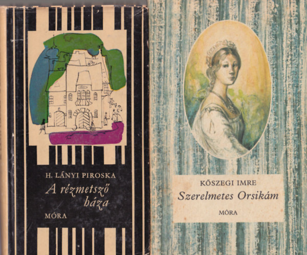 Irina Korschunow, H. L�nyi Piroska K�szegi Imre - 4 db cs�kos k�nyv: Szerelmetes Orsik�m + A r�zmetsz� h�za + Hall� ! Sebastian? + A fellegv�ri V�nusz