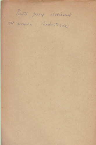 Markovits Gy�rgyi - Magyar halad� sajt� francia f�ls�n