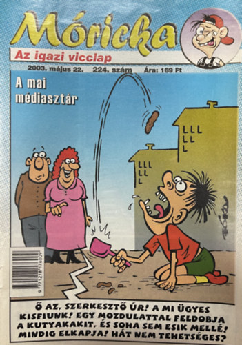 Sz�cs Alfr�d  (szerk.) - M�ricka 224. sz�m - 2003. m�jus 22.