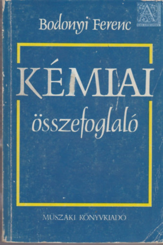 Bodonyi Ferenc - K�miai �sszefoglal�