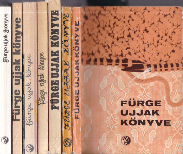 7 db. Fürge ujjak könyve (1964, 1967, 1972, 1974, 1975, 1976, 1979)