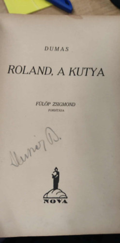 Alexandre Dumas - Roland,a kutya