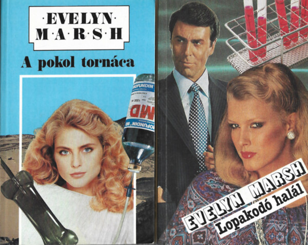 Evelyn Marsh - 2 db knyv, A pokol  tornca, Lopakod hall