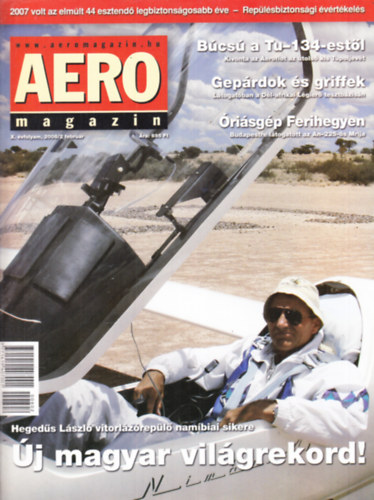 Sajtos Zoltn - Aero magazin 2008. februr -  2009. janur, teljes vfolyam, lapszmonknt