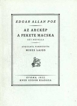 Edgar Allan Poe - Az arckép-A fekete macska