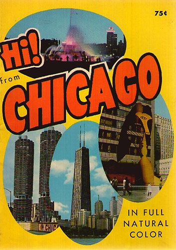 Hi! from Chicago - In full natural color