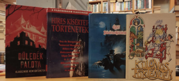 Blint Aladr, Balzs Bla, Bresi Csilla, Srkzy Bence Rnaszegi Mikls - 4 db Klns trtnetek + jfl (Ksrtethistrik) + Hres ksrtettrtnetek + Dledk palota (Klasszikus rmtrtnetek)