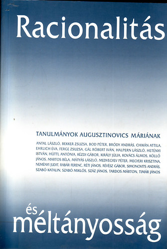 Közgazd. Szemle Alapítvány - Racionalitás és méltányosság