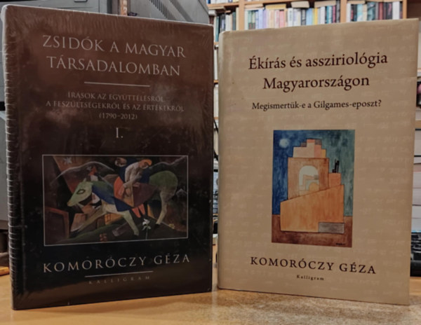 Komor�czy G�za - 3 db Komor�czy G�za: �k�r�s �s assziriol�gia Magyarorsz�gon + Zsid�k a magyar t�rsadalomban I-II. (1-2.)