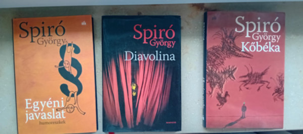 Spir� Gy�rgy - 3 db k�nyv, Egy�ni javaslat,Diavolina,K�b�ka