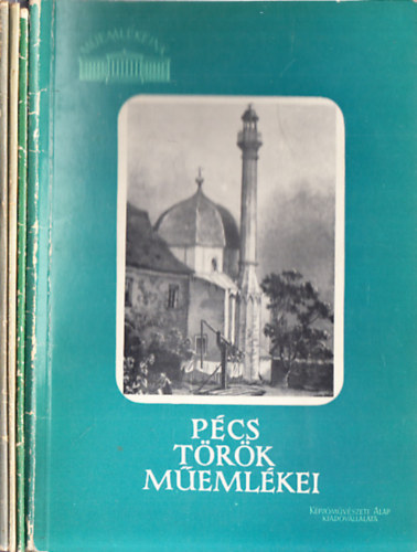 4 db. k�tet a M�eml�keink sorozatb�l: P�cs t�r�k m�eml�kei + A soproni Storno-h�z + A Buj�ki v�r + Az Egri v�r