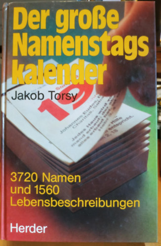 Jakob Torsy - Der grosse Namenstagskalender