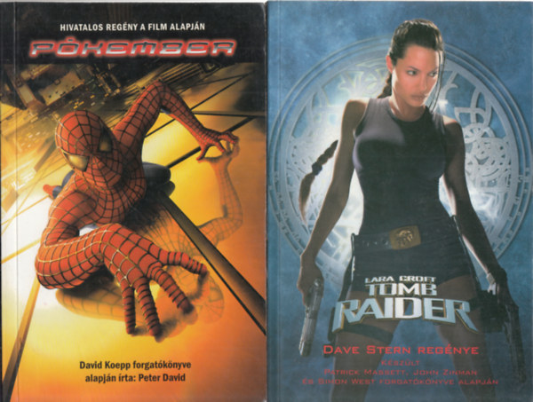 Peter David Dave Stern - Filmes sci-fik (2db.): Lara Croft - Tomb Raider + Pkember