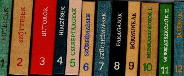 Gecsei Lajos - Bks megye nprajza 1-12. ktet (miniknyv, teljes sorozat)