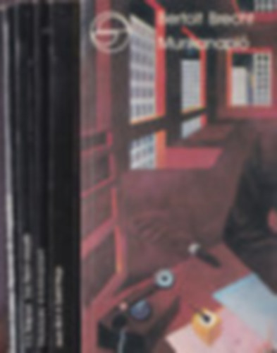 M�rleg k�nyvek 5db.:Bertold Brecht:Munkanapl� + Jean Blot:A Szent hegy + Miszkavaihi :A boldogs�gr�l + Naipaul:Eva Peron visszat�r + Malcom Cowley:Nyolcvan �v magas�b�l