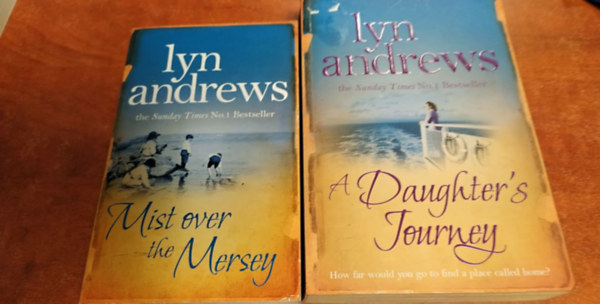 Lyn Andrews - 2 db	Lyn Andrews knyv angolul:Mist over the Mersey,A Daughter's Journey