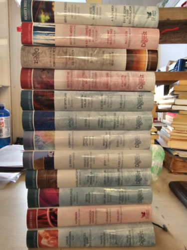 Lee Child, David Baldacci, C. J. Sansom, Jeffery Deaver, Nicholas Sparks, Michael Palmer, James Patterson, James Patterson & Andrew Gross, Greg Iles Jeffrey Archer - 12db Reader's Digest V�logat�s, K�NYVMENT� AJ�NLAT