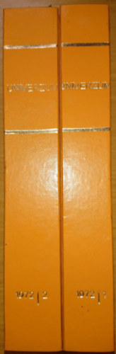 Az Univerzum folyrat 1972-es vfolyamnak 12 szma egybektve - kt ktetben