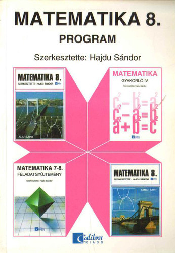 Hajd� S�ndor  (szerk.) - Matematika 8. Program