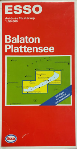 Esso Auts-s Tratrkp 1:50.000 Balaton Plattense