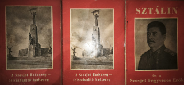 3db Szovjetuni�val kapcsolatos m� - A Szovjet hadsereg-felszabad�t� hadsereg 22-23. sz�m, 23. sz�m, Szt�lin �s a Szovjet Fegyveres Er�k 22. sz�m