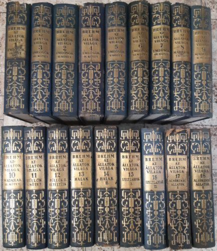 Alfred Brehm - Az llatok vilga I-XVIII. (1-18.)