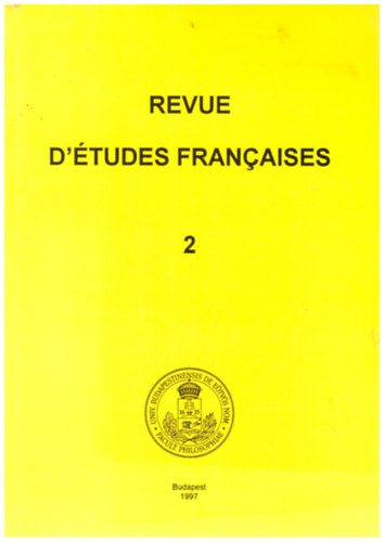 Revue d'tudes Francaises