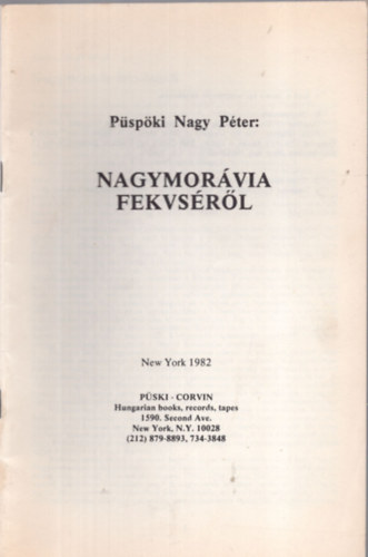 Pspki Nagy Pter - Nagymorvia fekvsrl