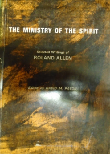 The Ministry of the Spirit