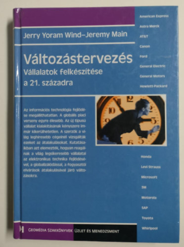 Jerry Yoram Wind - Változástervezés - Vállalatok felkészítése a 21. századra