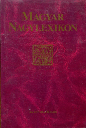 Élesztős László - Magyar Nagylexikon I. A-Anc