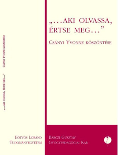 Perlusz Andrea - ...aki olvassa, �rtse meg...
