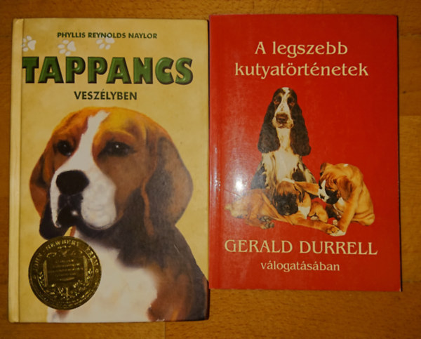 Phyllis Reynolds Naylor, Gerald Durrell - 2 knyv kutyabartoknak: Tappancs veszlyben, A legszebb kutyatrtnetek