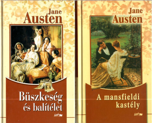 Jane Austen - 2 db Jane Austen: A mansfieldi kastly +Bszkesg s baltlet.