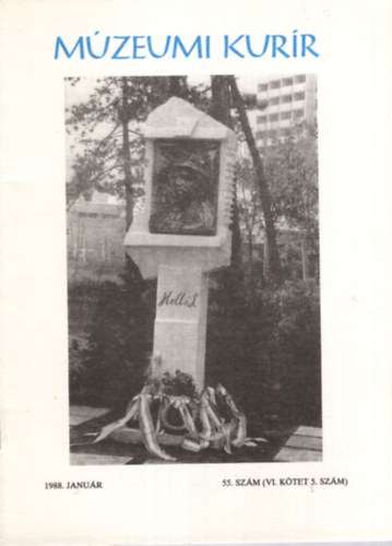 B�n Imre  Dank� Imre (szerk.), Gazda L�szl� (szerk.), Ujv�ry Zolt�n (szerk.) - M�zeumi Kur�r 1988. Janu�r 55. sz�m ( VI. k�tet 5. sz�m )