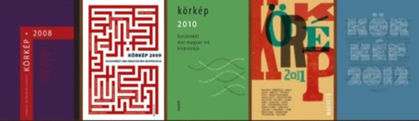 5 db-os k�nyvcsomag a K�rk�p sorozatb�l (K�rk�p 2008, 2009, 2010, 2011, 2012)