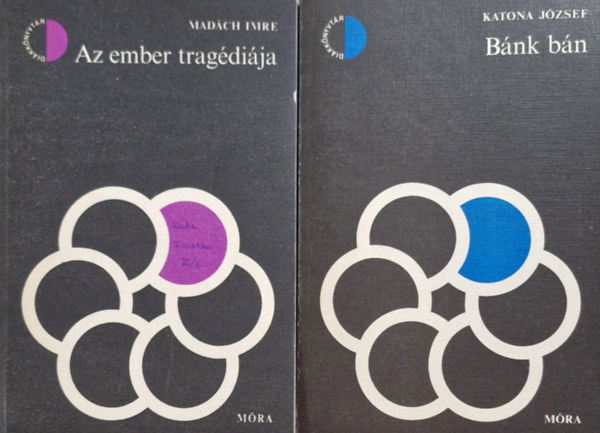 2 db knyv, Madch Imre: Az ember tragdija, Katona Jzsef Bnk bn