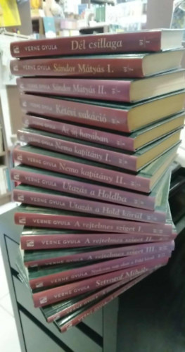 Verne Gyula - N�pszabads�g k�nyvek - Verne Gyula sorozat 1-16.