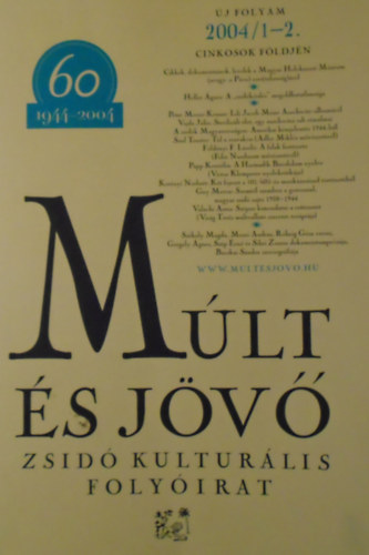 Kbnyai Jnos  (szerk.) - Mlt s jv XV. vfolyam 1-2. szm
