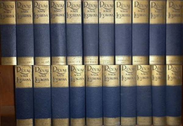 R�vai Nagy Lexikona I-XXI. (1-21.)- Hasonm�s kiad�s!