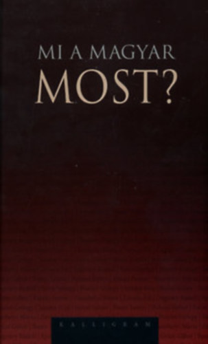 Cser�pfalvi Kiad� - Mi a magyar most?