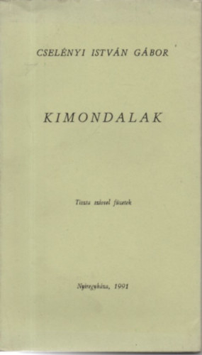Kimondalak