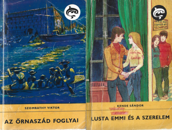 2 db k�nyv, Szombathy Viktor: Az �rnasz�d foglyai, Kende S�ndor: Lusta Emmi �s a szerelem