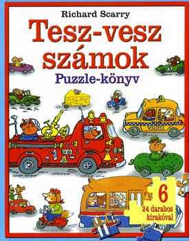 Richard Scarry - Tesz-vesz szmok - Puzzle-knyv