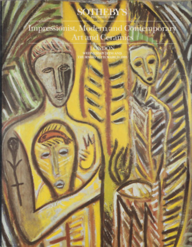 Sotheby's - Impressionist, Modern and Contemporary Art and Ceramics (London - Wednesday 24th and Thursday 25th March 1993)