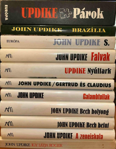 John Updike knyvcsomag (11 ktet)