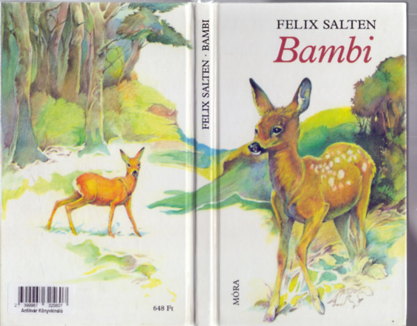 Felix Salten - Bambi (Szecskó Péter illusztrációival - Fenyő László fordítása)