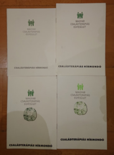 4 lapsz�m a Csal�dter�pi�s H�rmond� c�m� kiadv�nyb�l: 1996/2,1997/1, 1997/2, 1998/1