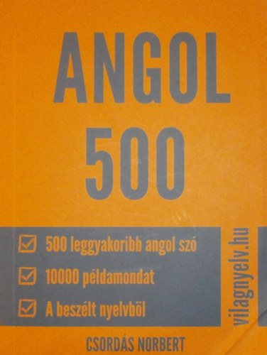 Csordás Norbert - Angol 500